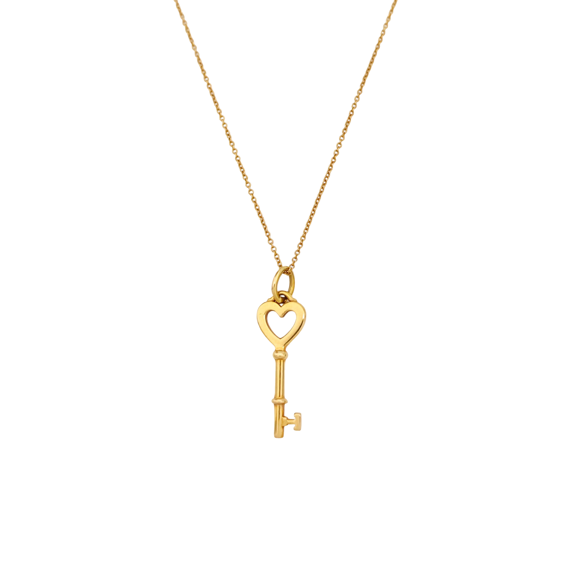 Tiffany Keys 18k Rose Gold Necklace