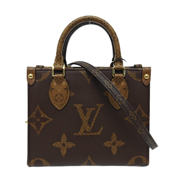 ONTHEGO BB Monogram Coated Canvas Brown