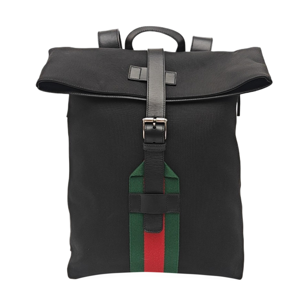 Fabric Backpack Black