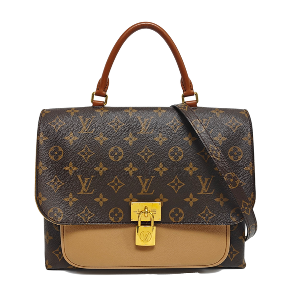 MARIGNAN Monogram Coated Canvas Brown