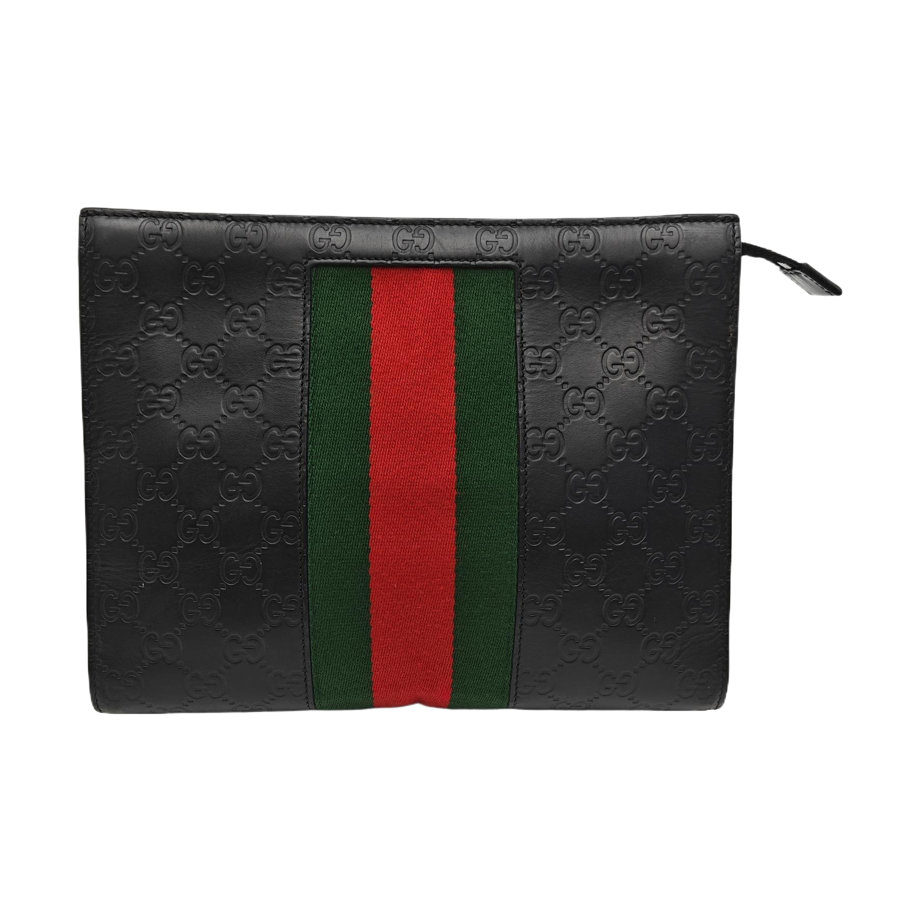 Signature Monogram Calfskin Black