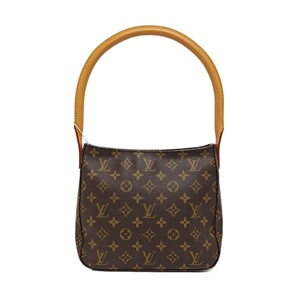 LOOPING MM Monogram Coated Canvas Brown