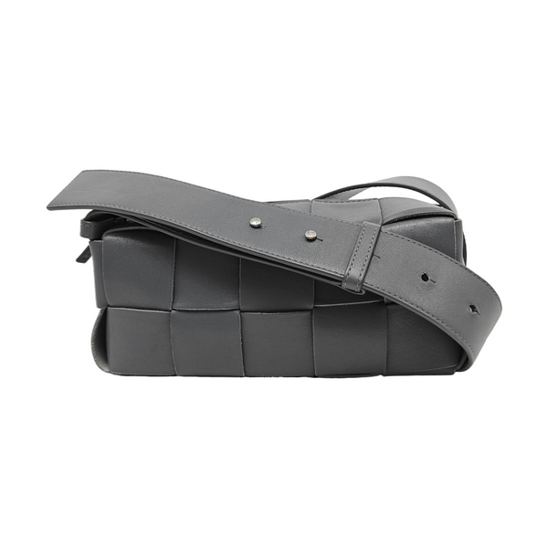Brick Cassette Calfskin Gray