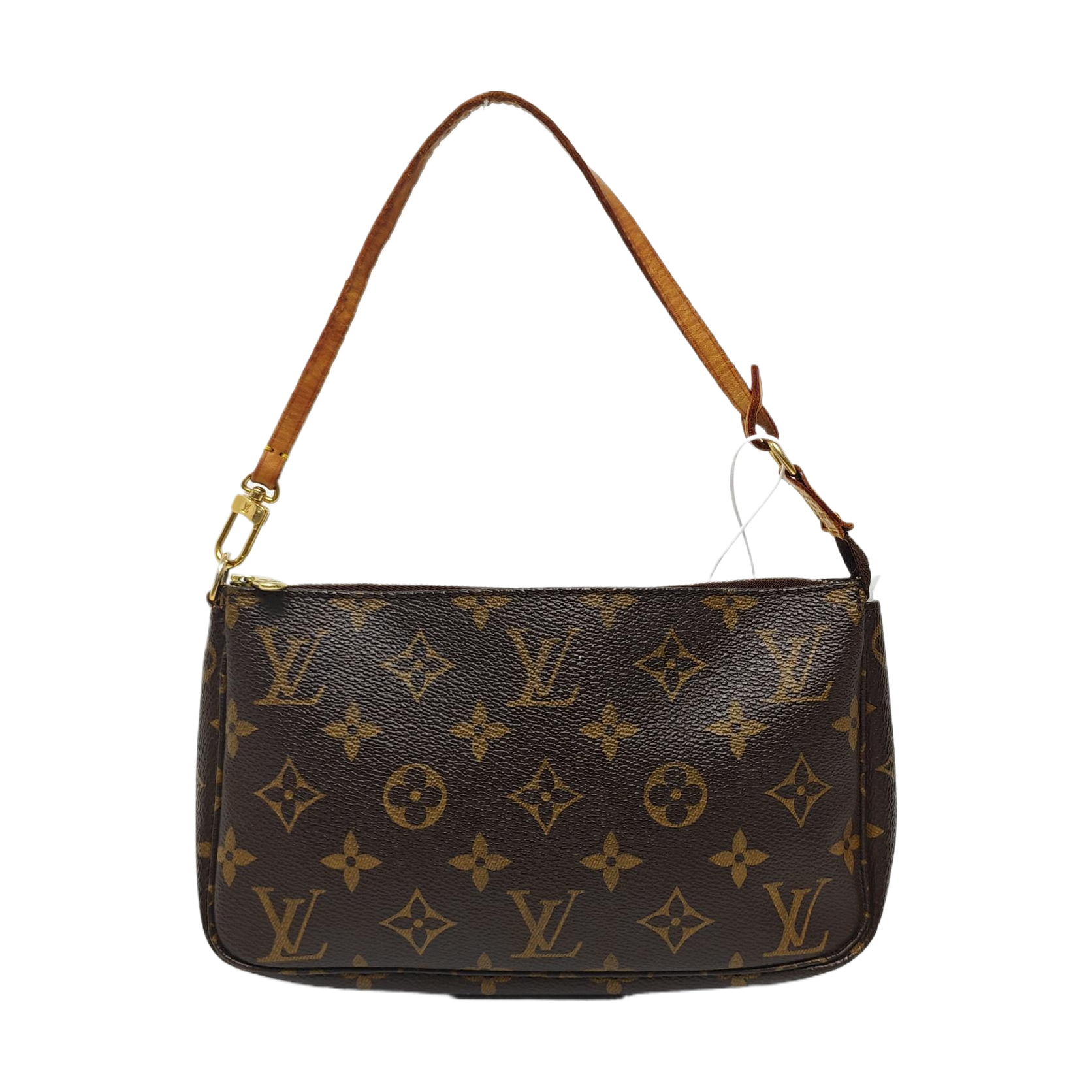 ACCESSOIRES Monogram Coated Canvas Brown