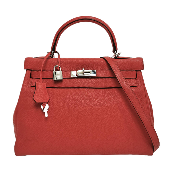 Kelly 32 Togo Red
