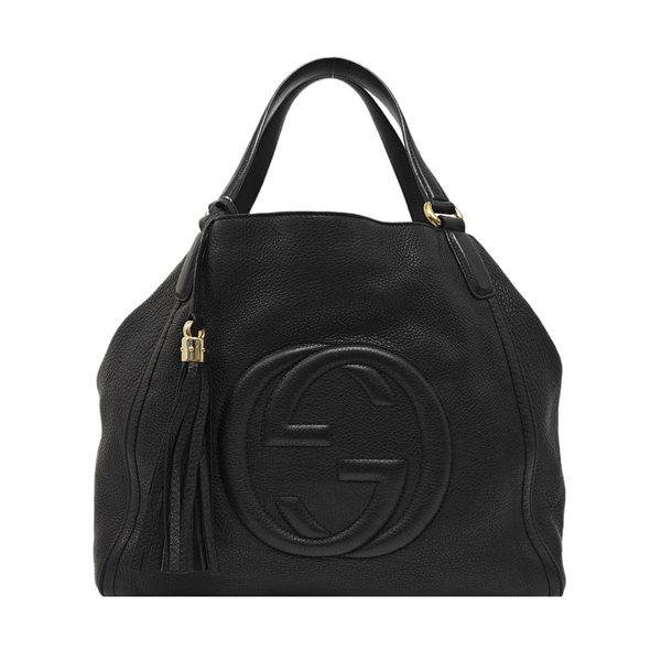 Soho Medium Calfskin Black
