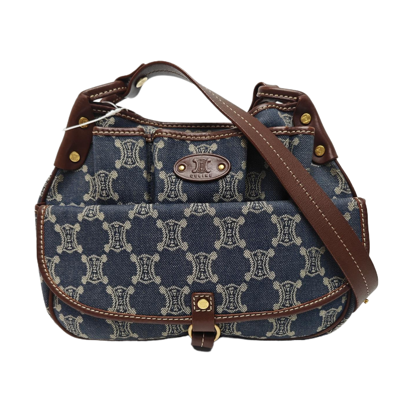 Canvas Shoulder Bag Blue