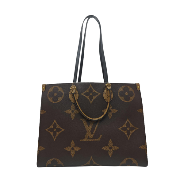 ONTHEGO GM Monogram Coated Canvas Brown
