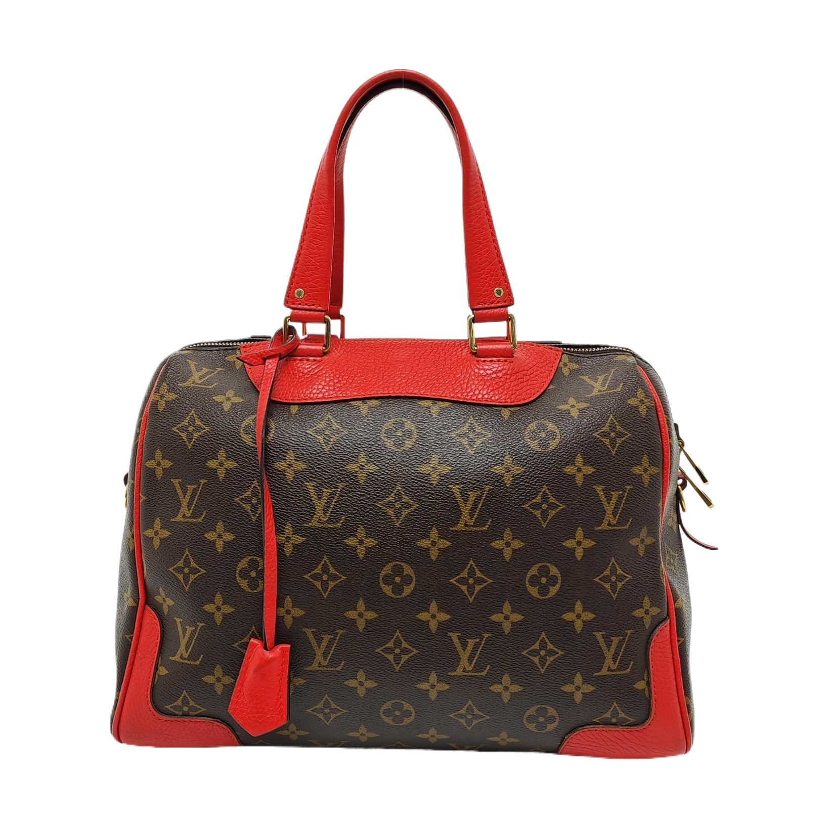 RETIRO NM Monogram Coated Canvas Brown