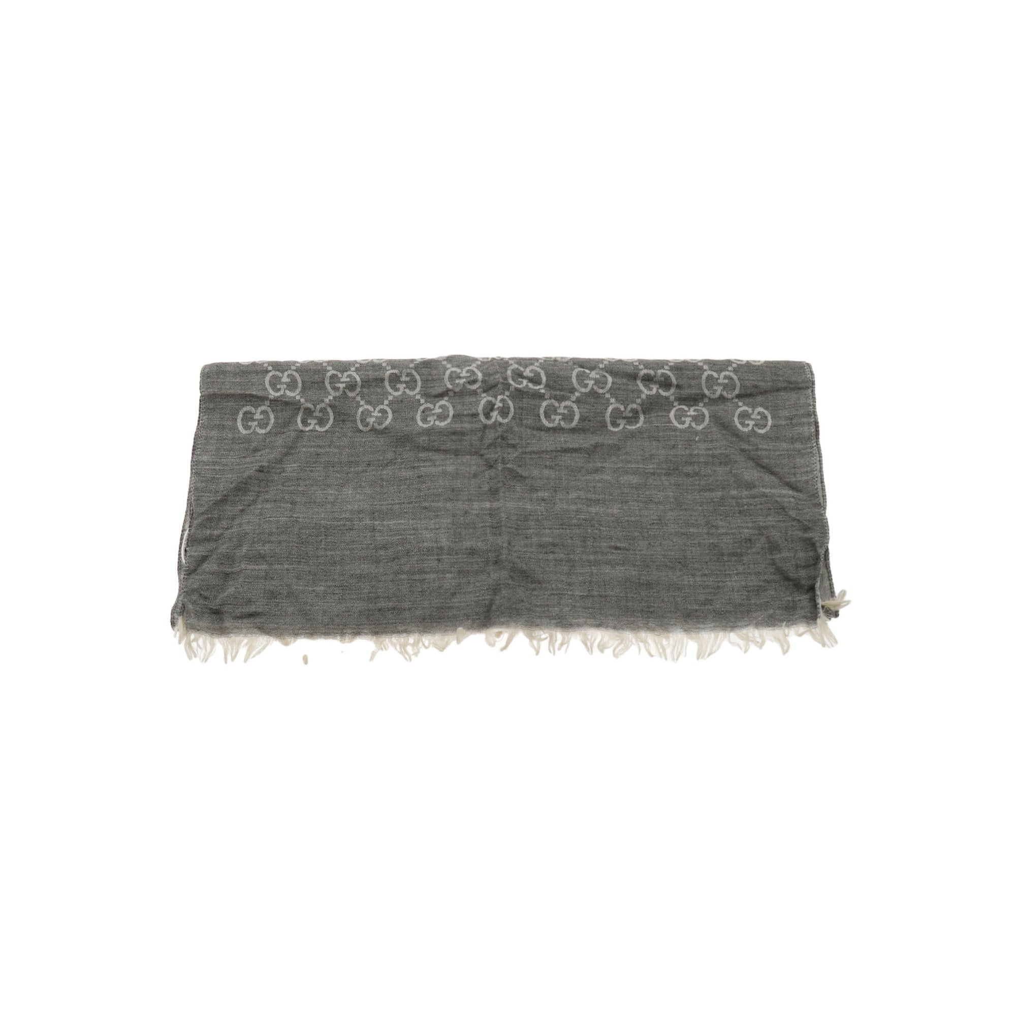 Wool Scarf Gray
