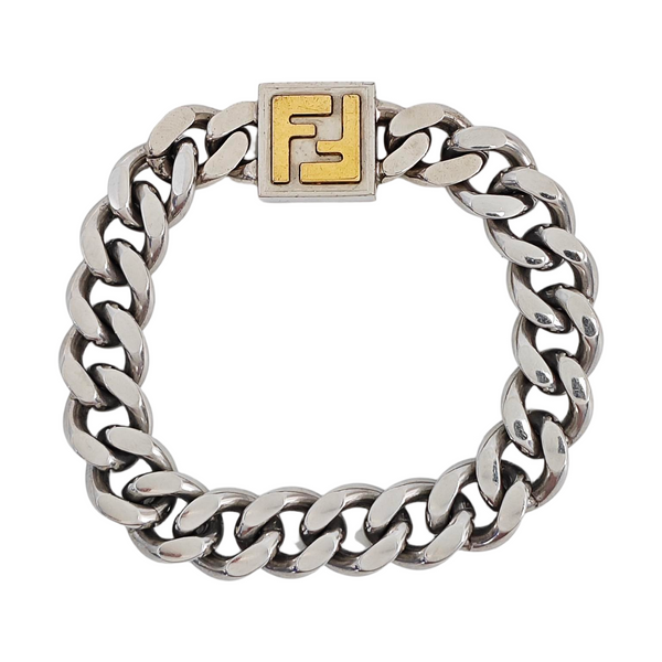Baguette Metal Silver Bracelet