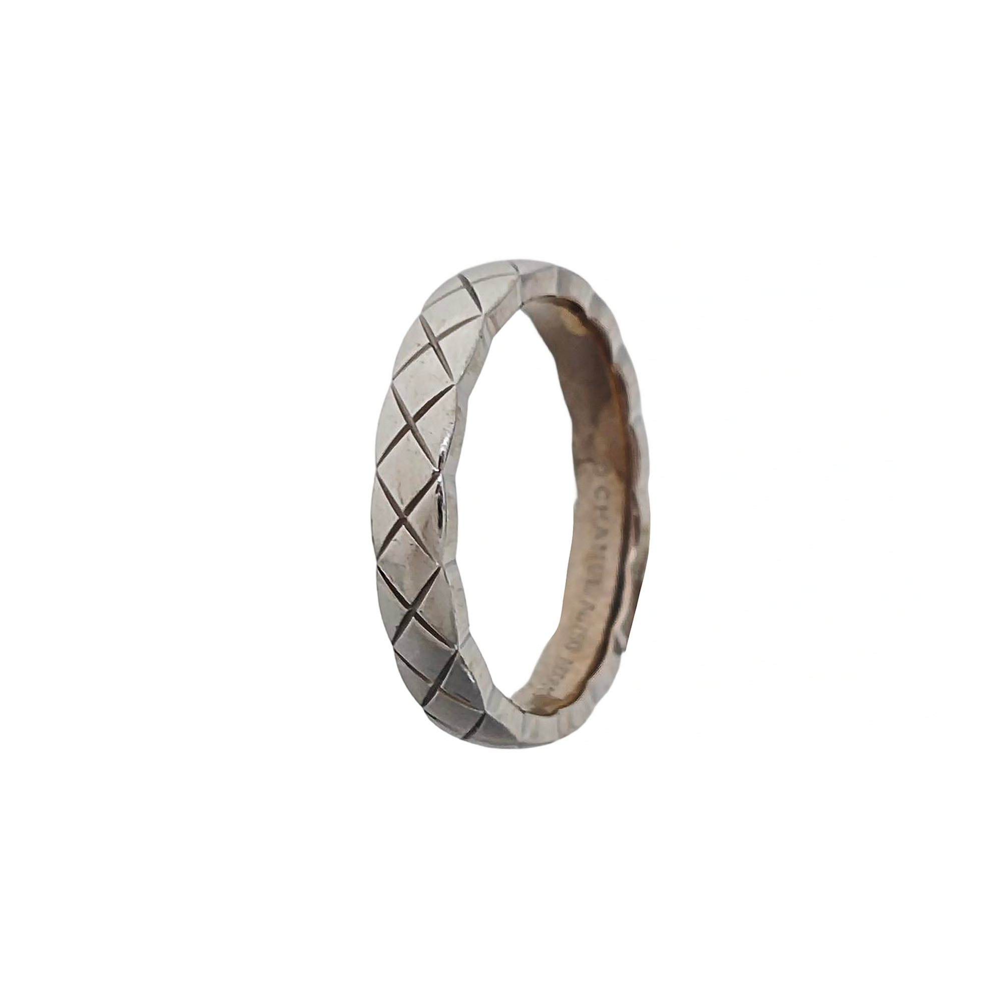 COCOCRUSH 18k White Gold Silver Ring EU 50