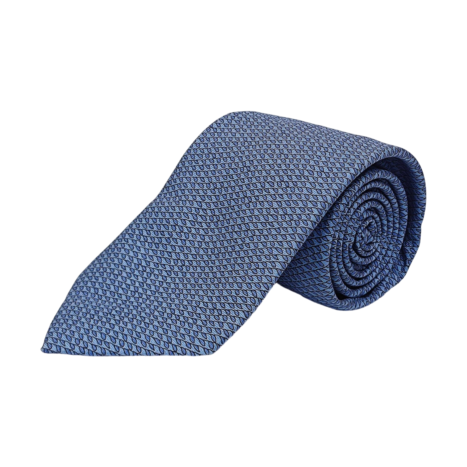 Mulberry Silk Tie Blue