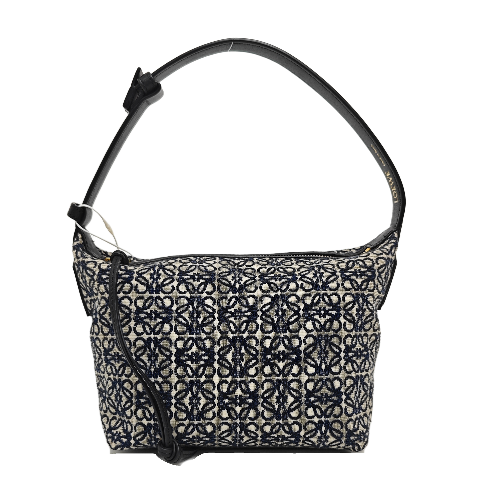 Monogram Canvas Top Handle Bag Blue