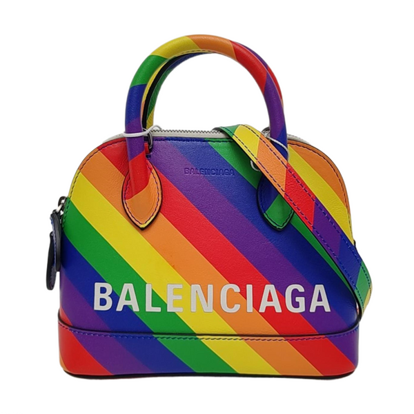 Top Handle Calfskin Multicolor