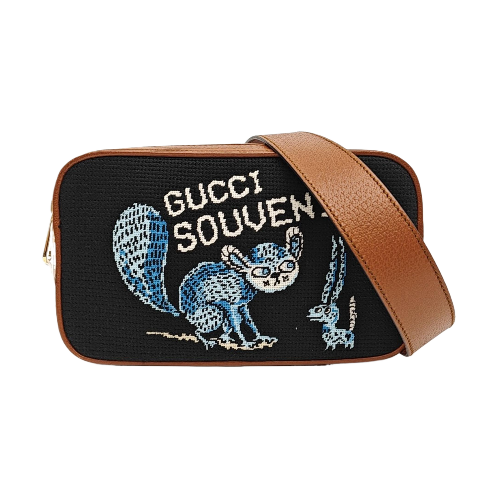 Calfskin Belt Bag Black
