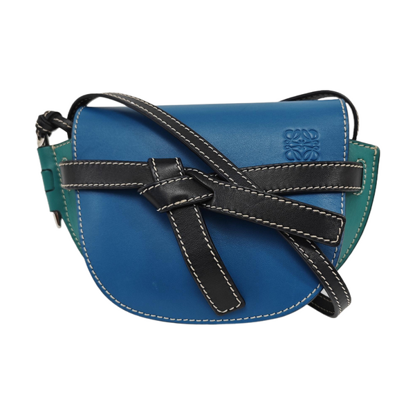 Gate Mini Calfskin Blue
