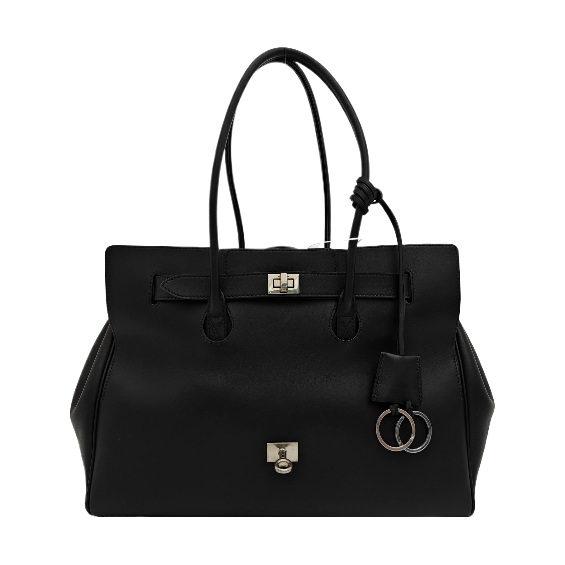 BEL AIR Medium Calfskin Black
