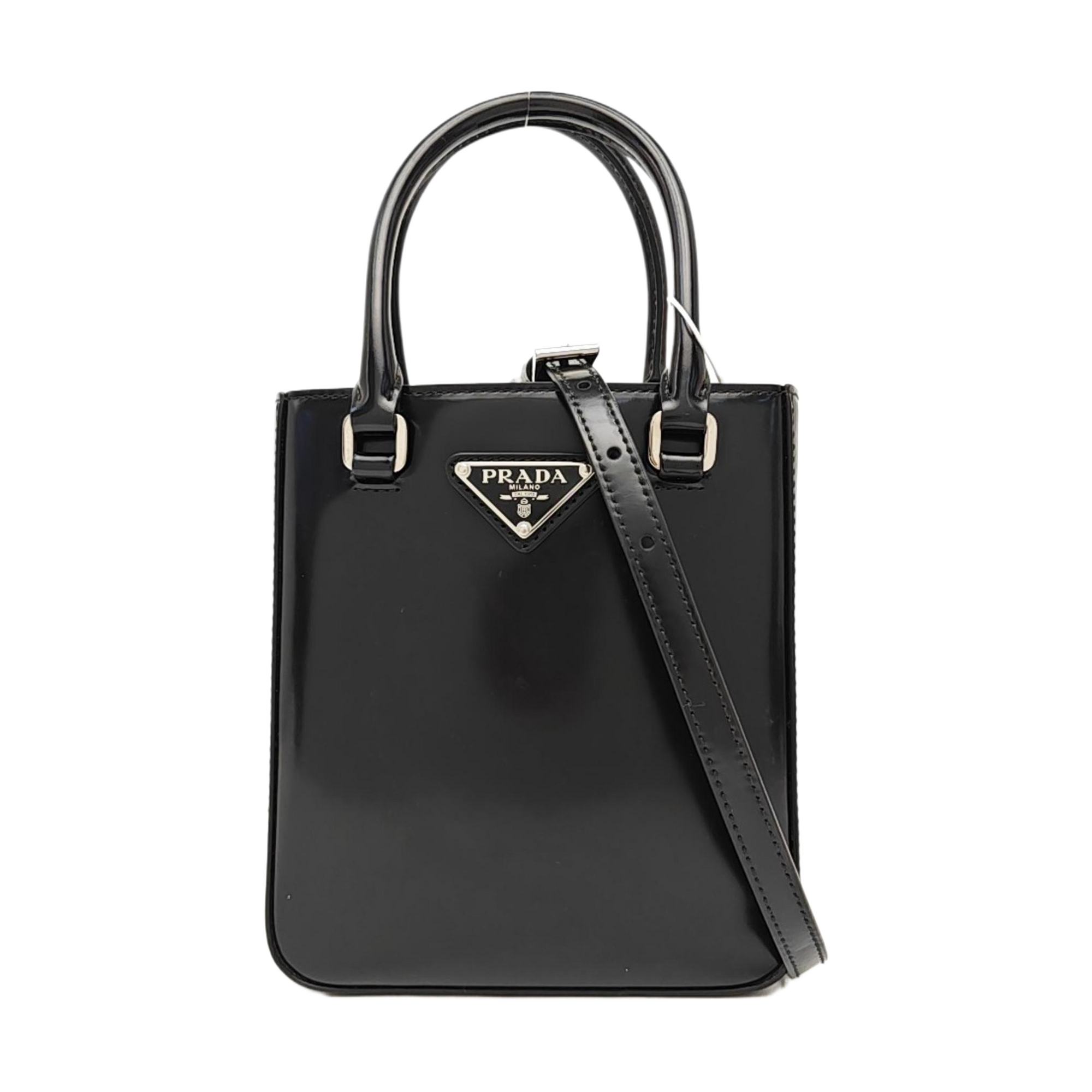 Galleria Small Calfskin Black