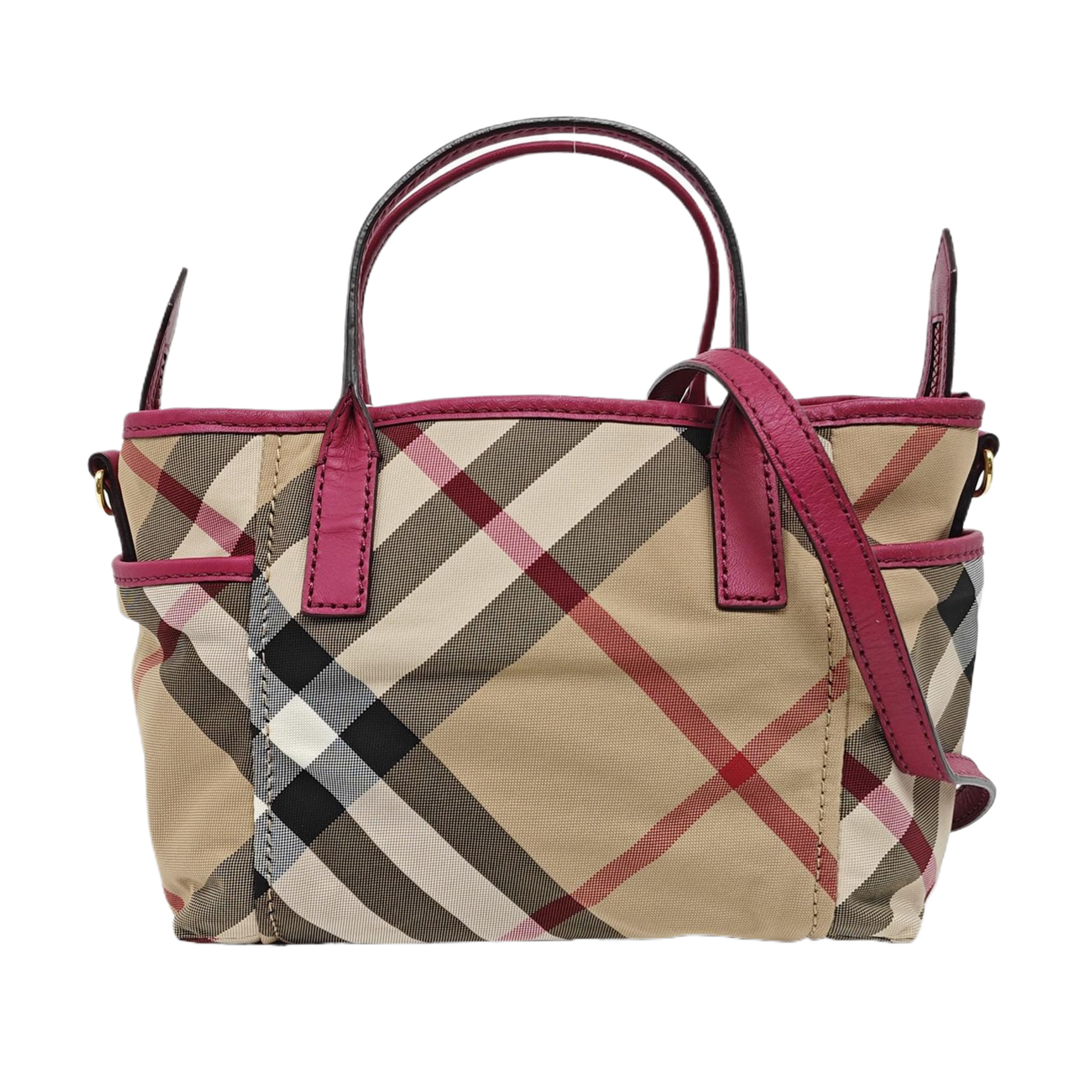 Canvas Shoulder Bag Beige