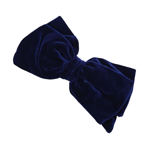 Fabric Hair Clip Blue