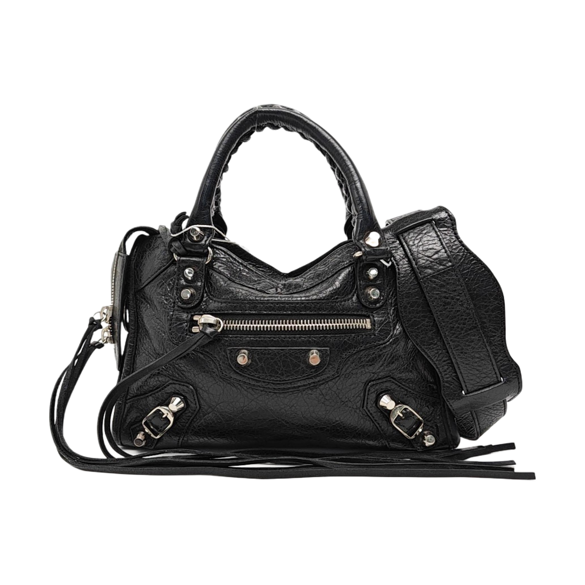 Classic City Mini Lambskin Black