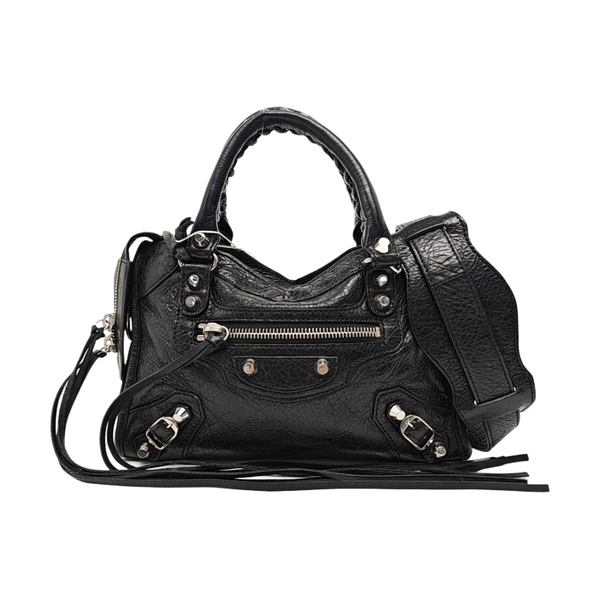 Classic City Mini Lambskin Black
