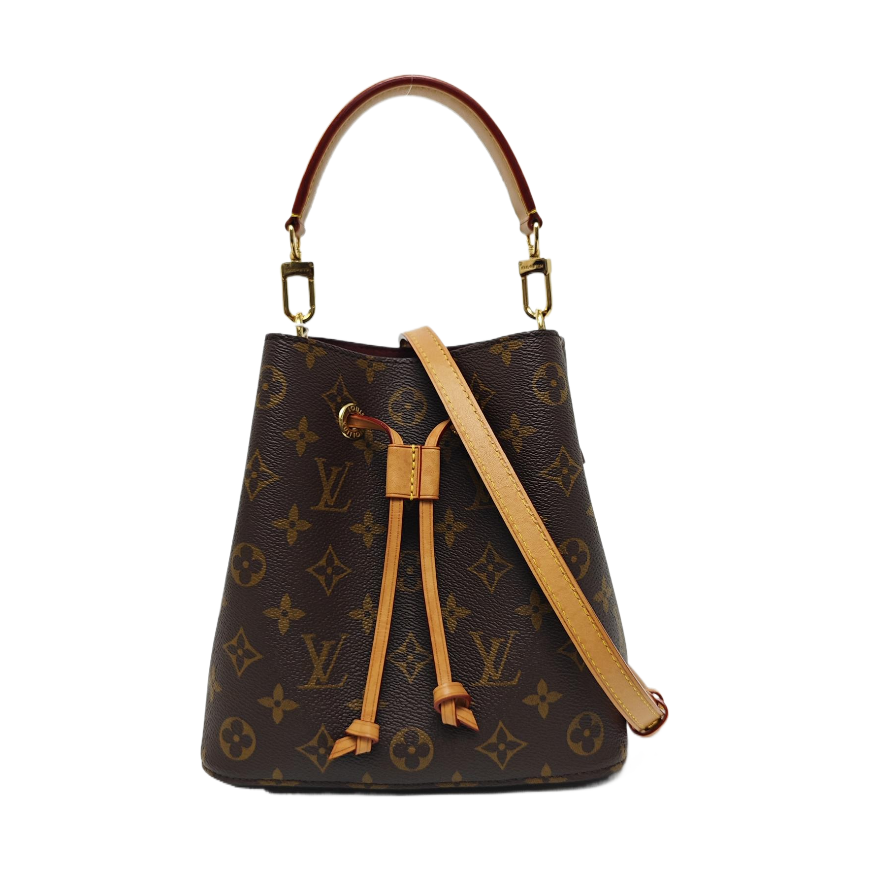 NÉONOÉ BB Monogram Coated Canvas Brown