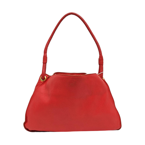 Lambskin Shoulder Bag Red