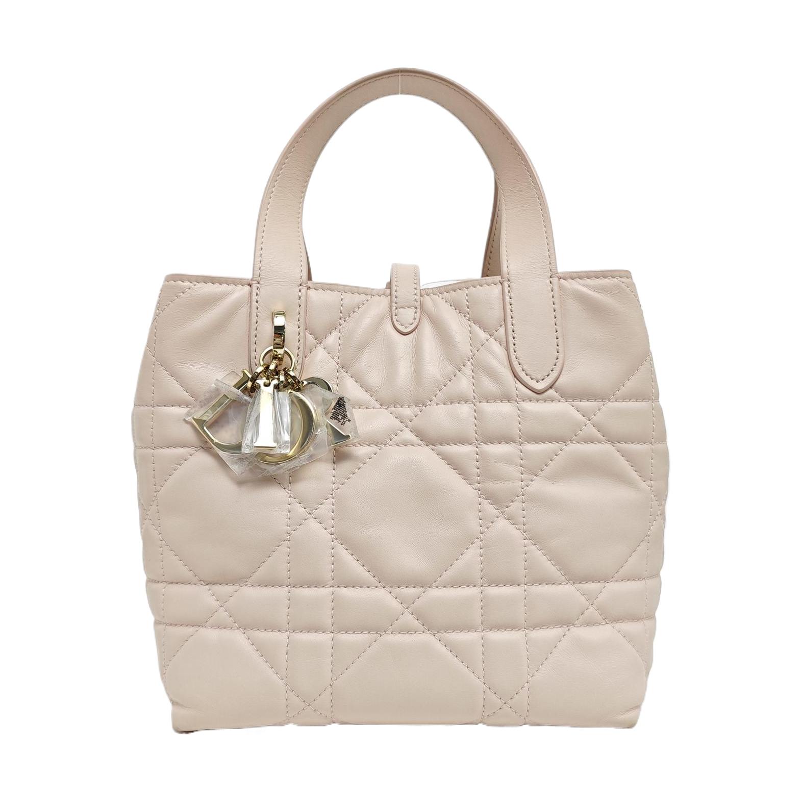 Toujours Small Cannage Calfskin Pink