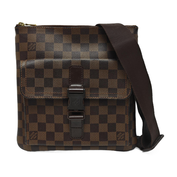 MELVILLE Damier Ebene Coated Canvas Brown