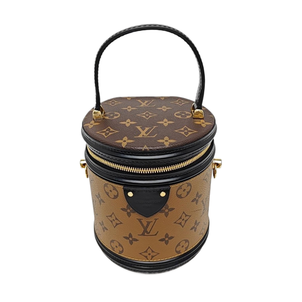CANNES PM Monogram Coated Canvas Brown