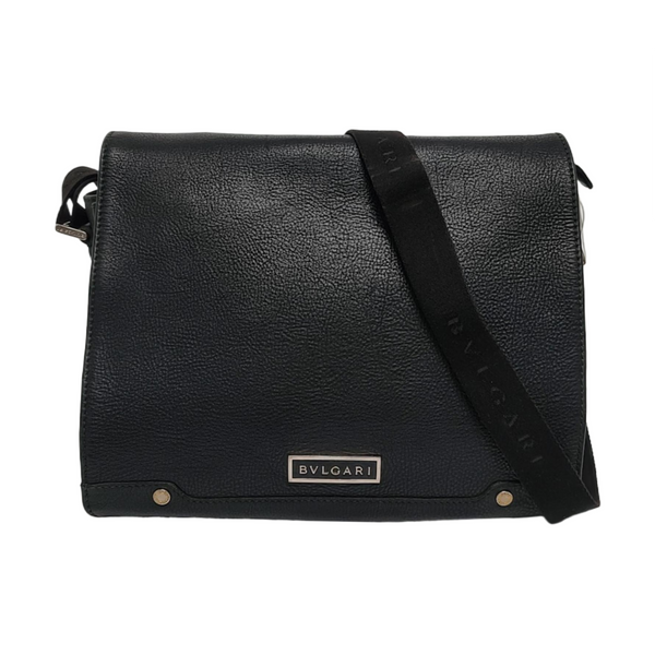 Calfskin Shoulder Bag Black