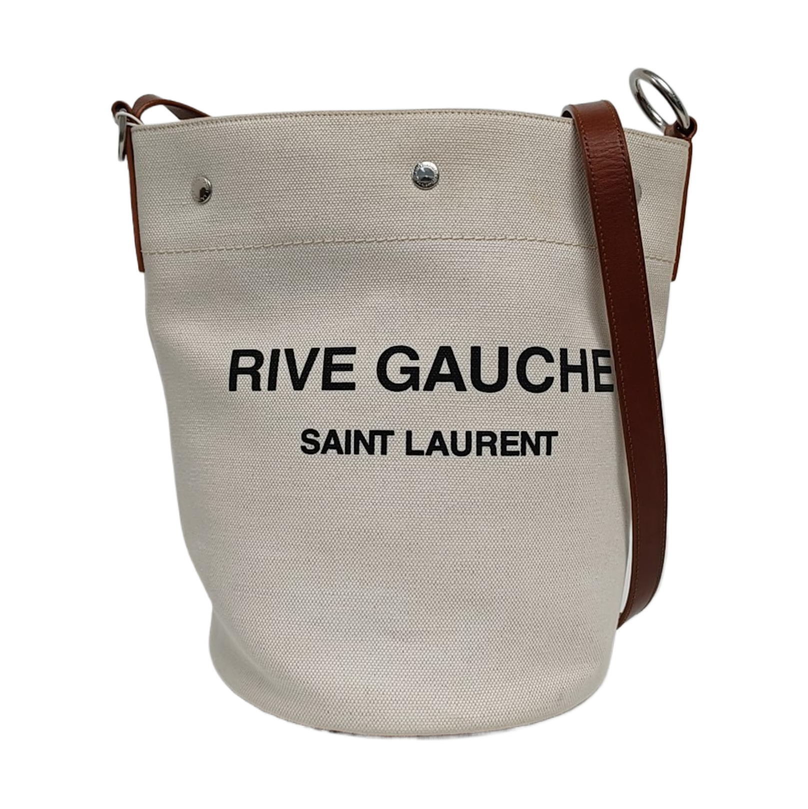 RIVE GAUCHE Calfskin White