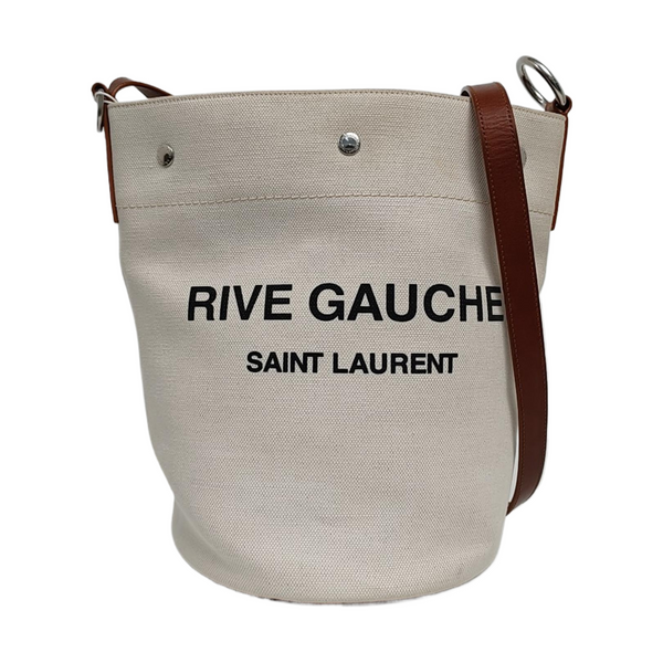 RIVE GAUCHE Calfskin White
