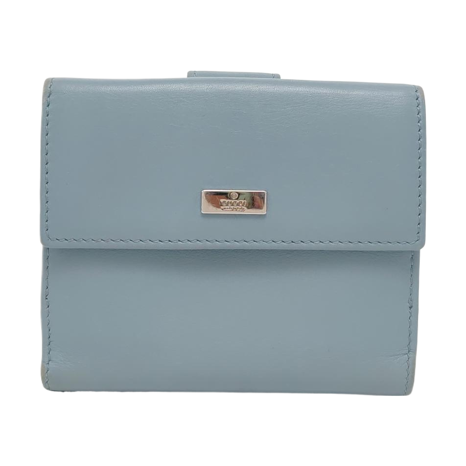 Calfskin Wallet Blue