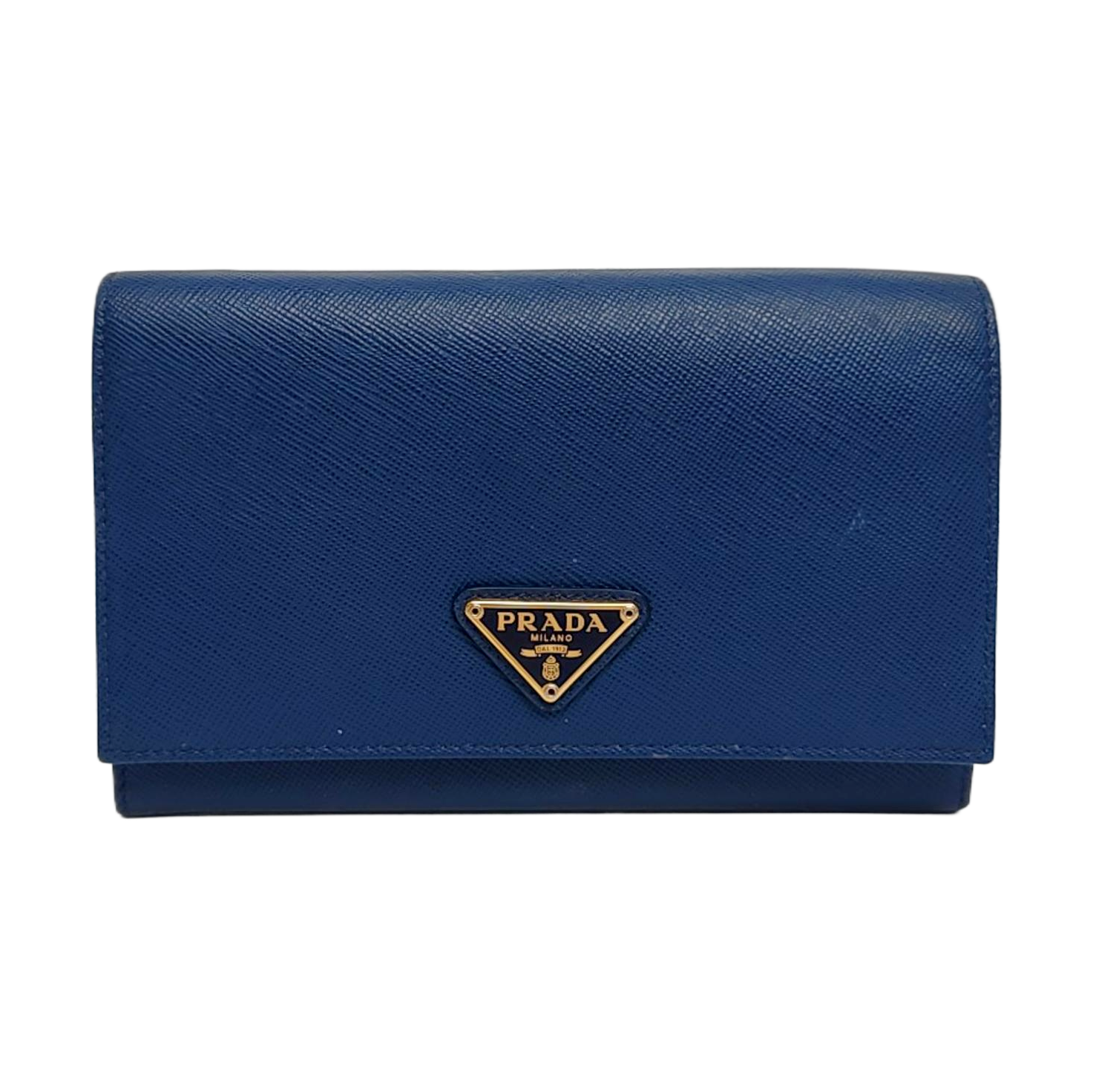 Leather Wallet Blue
