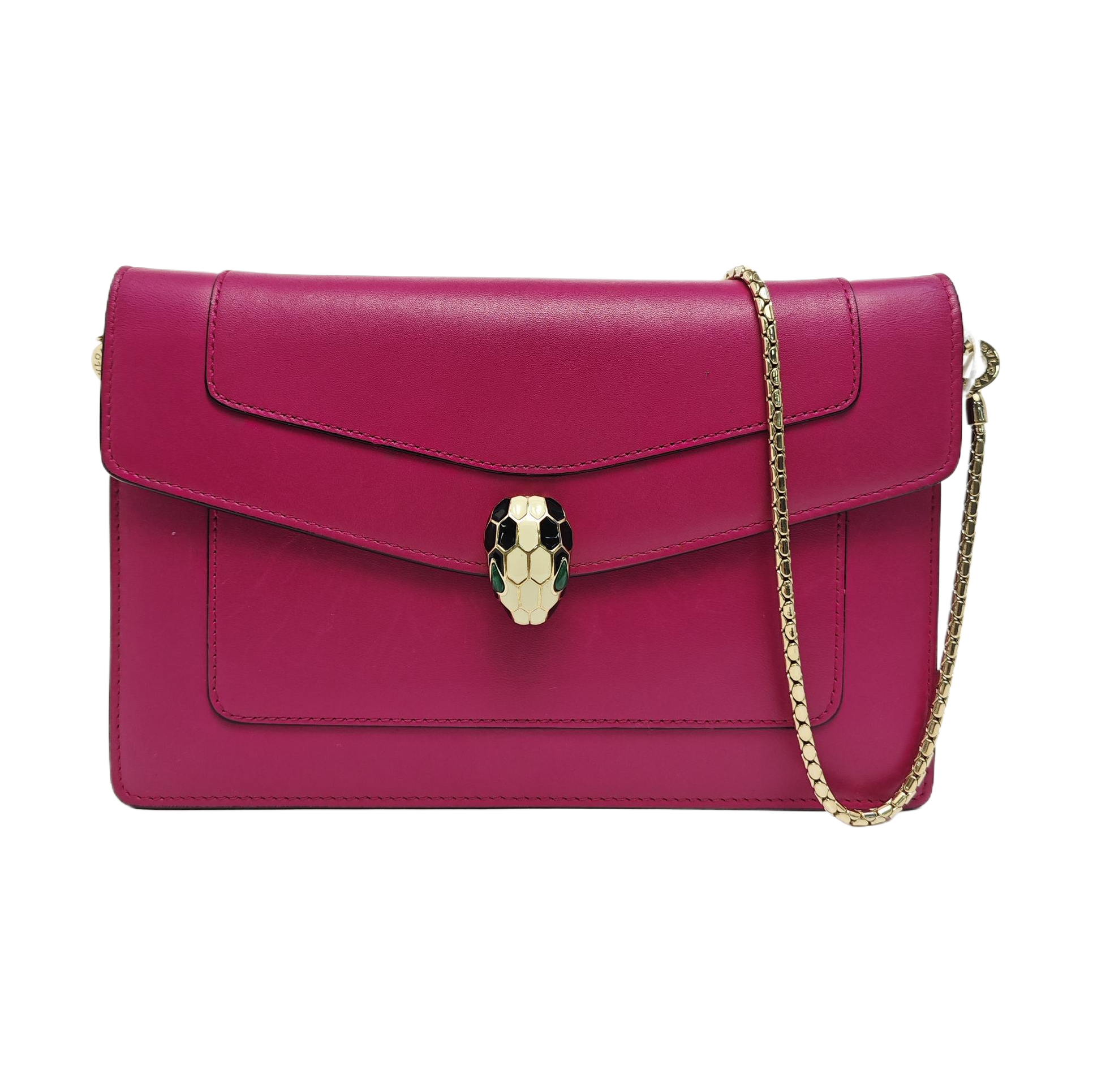 SERPENTI FOREVER Calfskin Red