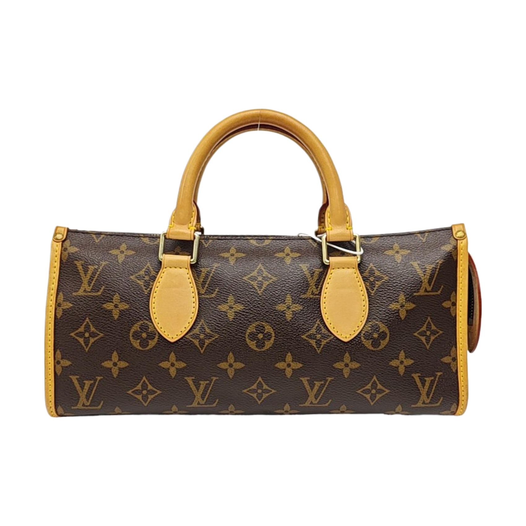 POPINCOURT Monogram Coated Canvas Brown