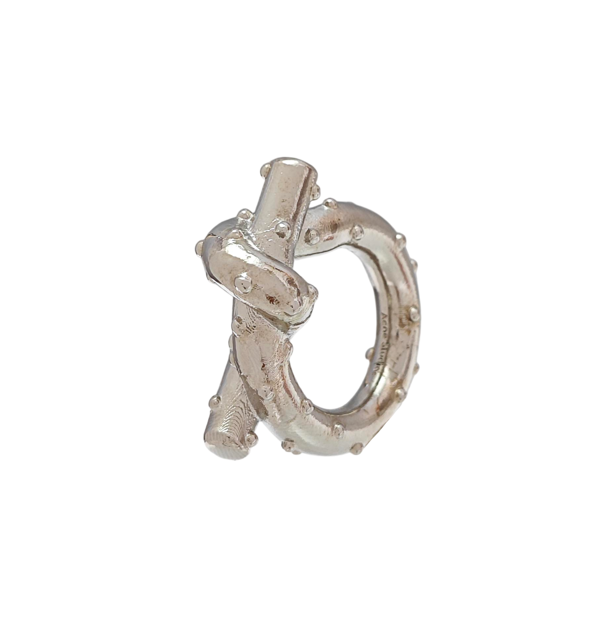 Metal Silver Ring EU 60