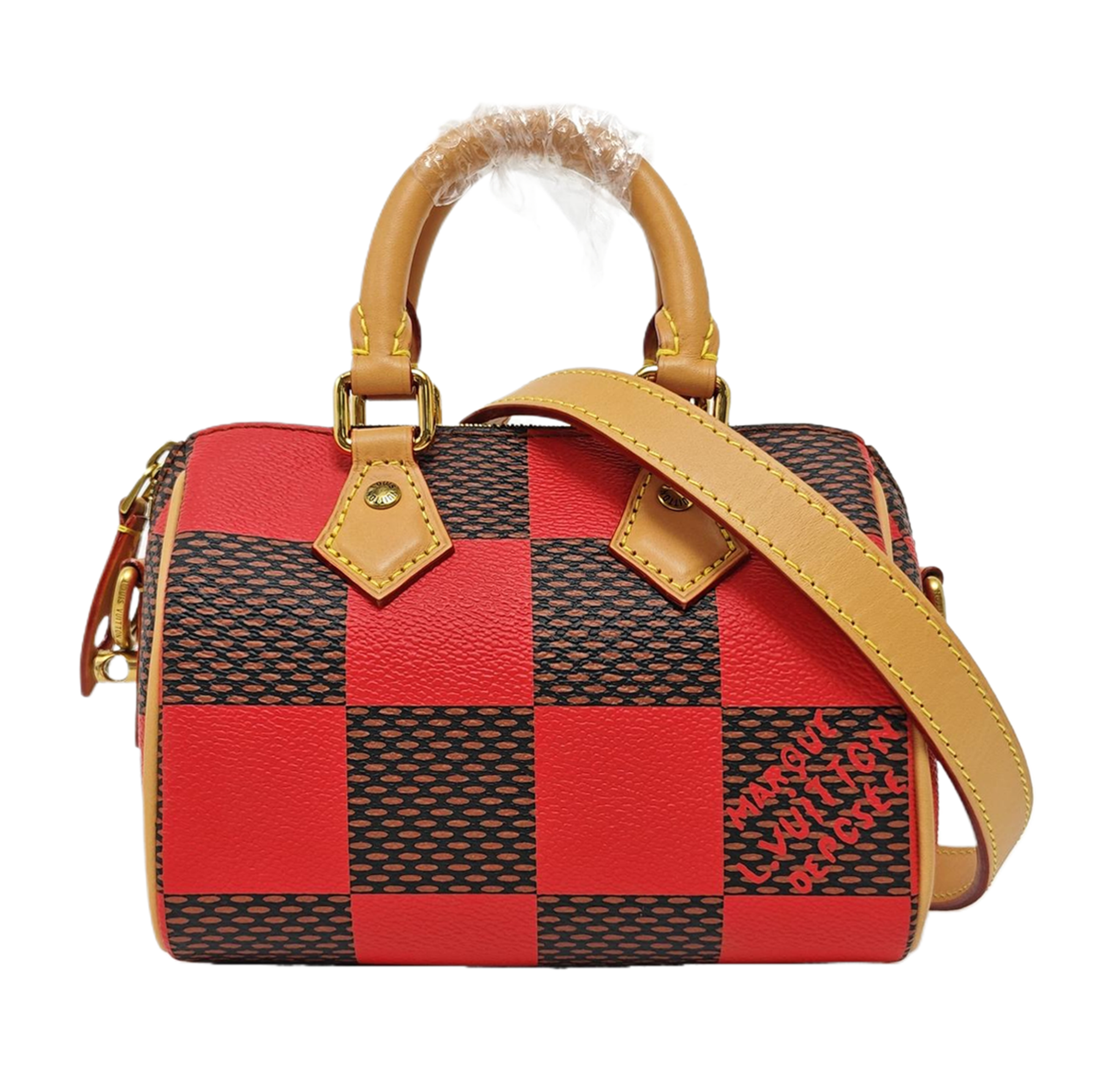 SPEEDY Super Mini Damier Coated Canvas Multicolor