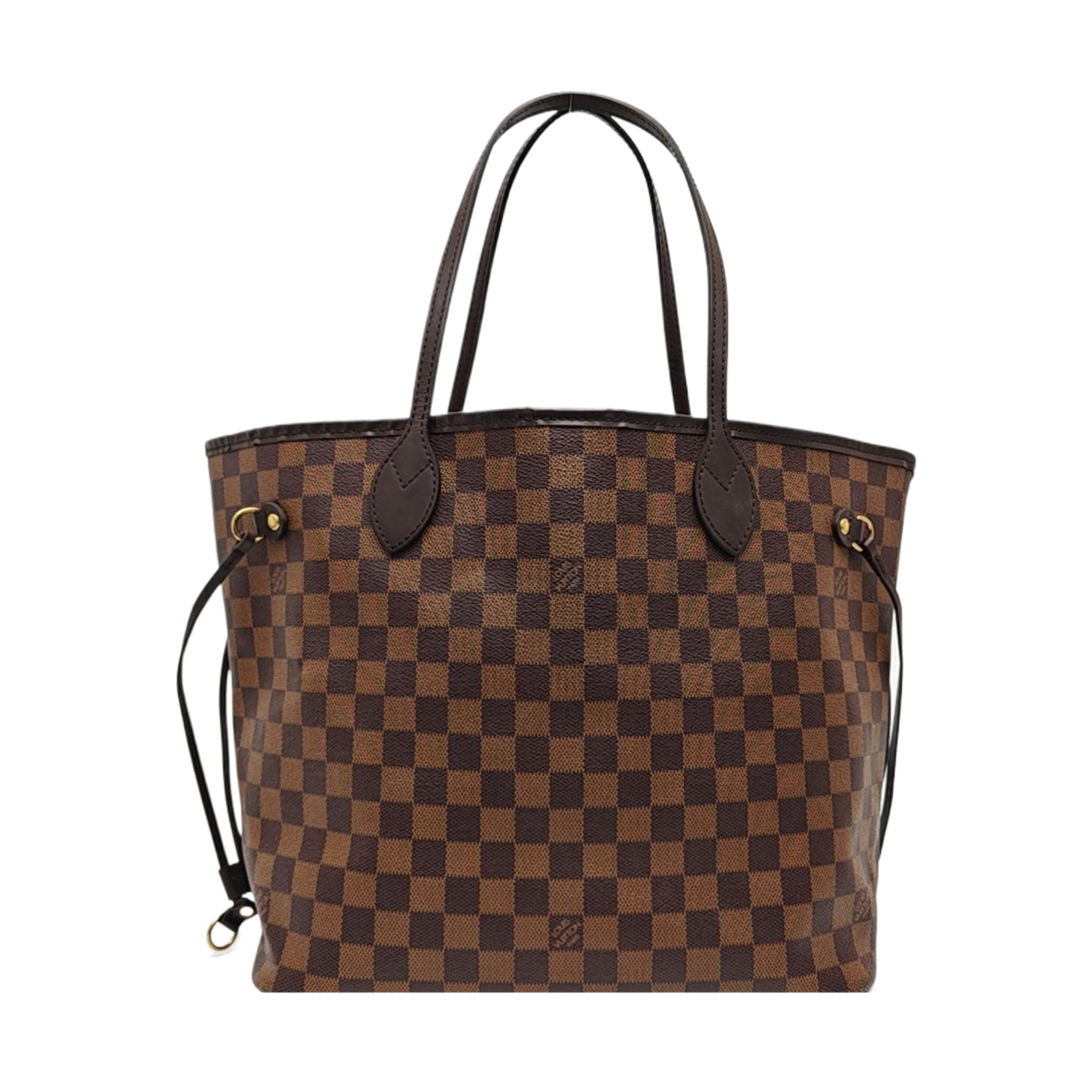 NEVERFULL MM Damier Ebene Coated Canvas Brown