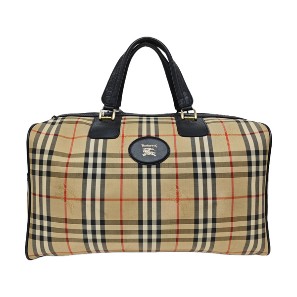 Canvas Top Handle Bag Beige