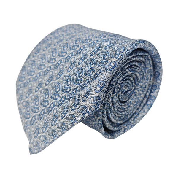 Mulberry Silk Tie Blue