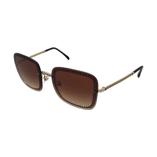 Metal Sunglasses Brown