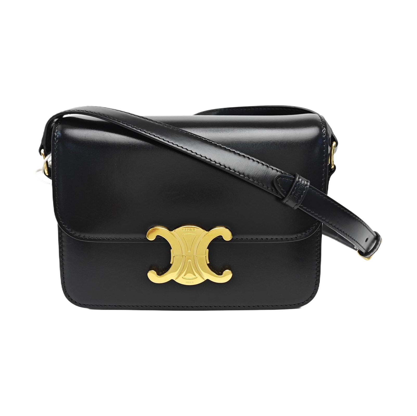 TRIOMPHE Teen Calfskin Black