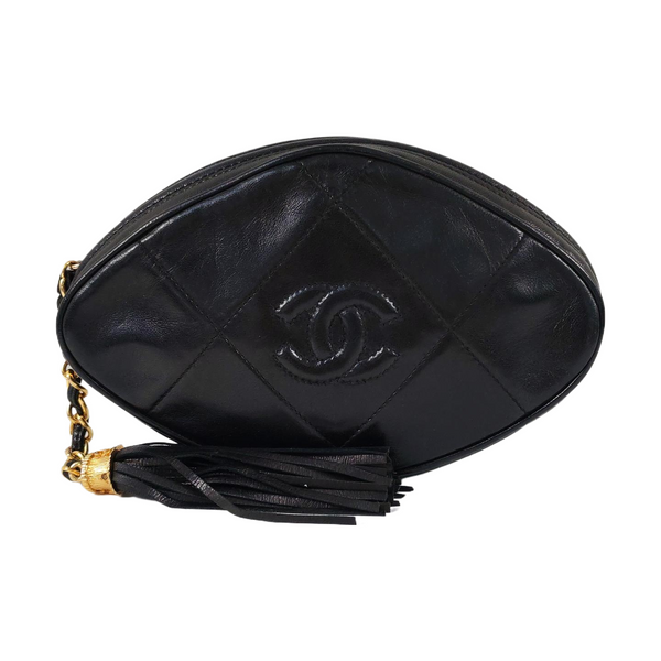 Quilted Lambskin Black