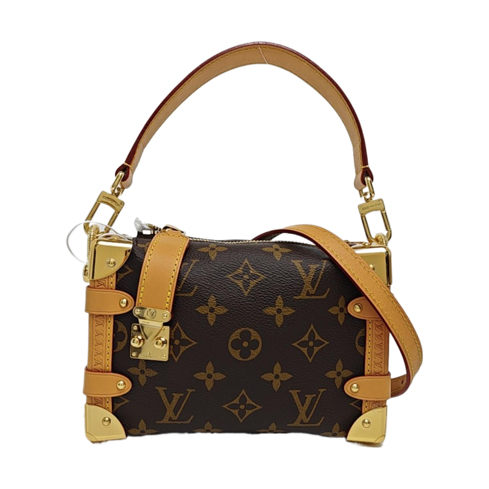 SIDE TRUNK PM Monogram Coated Canvas Brown