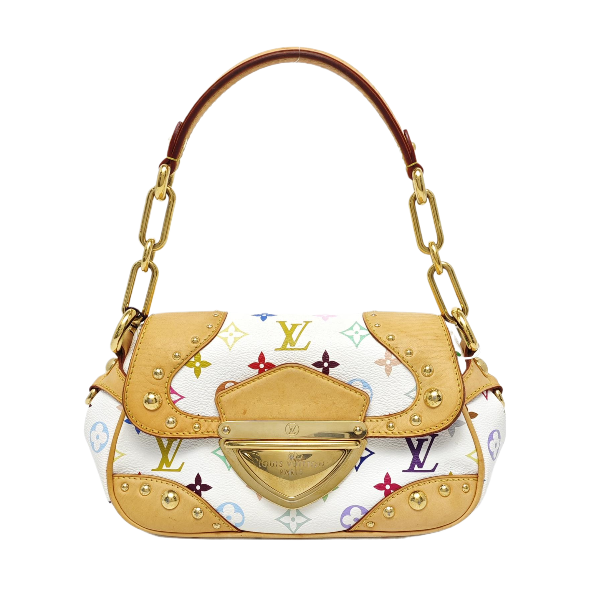 LV × TM MARILYN Monogram Coated Canvas White