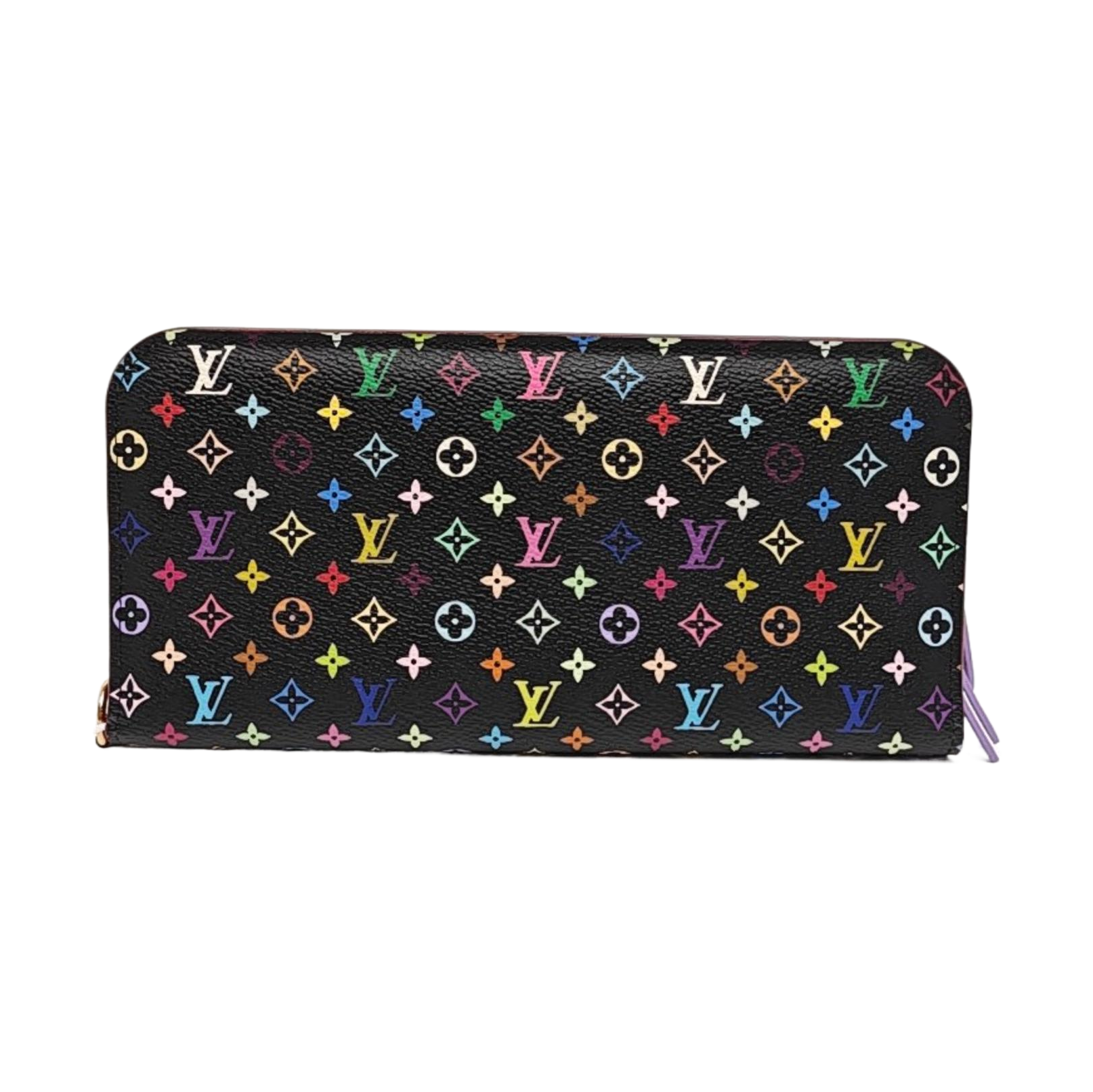 LV × TM ZIPPY Monogram Coated Canvas Black